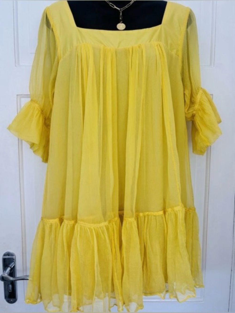 ZARA Size Small Babydoll Mini Dress